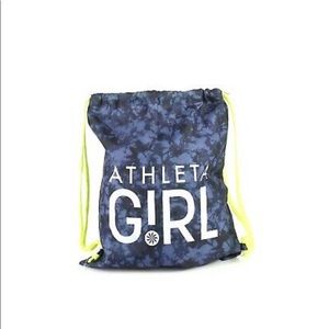 Althea  tie dye backpack with green neon strap new